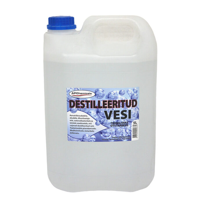 Distilled water